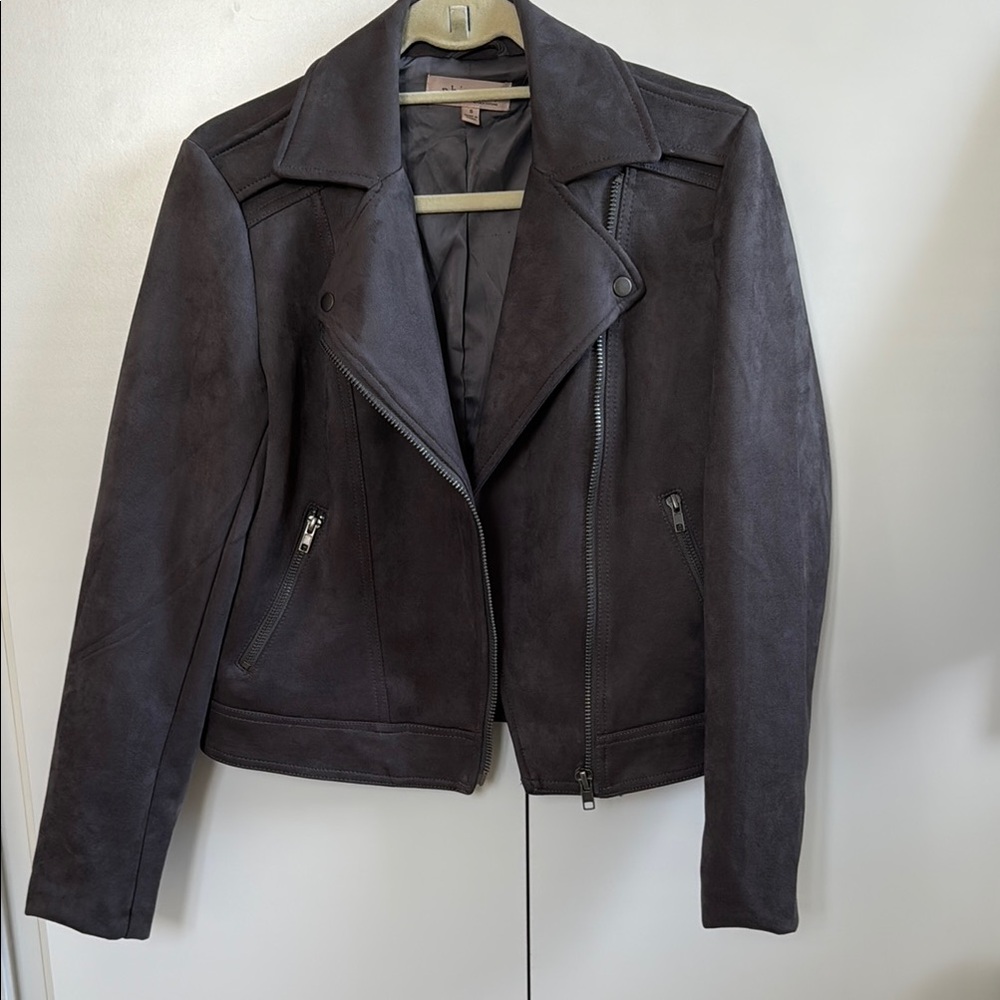 Philosophy grey suede jacket